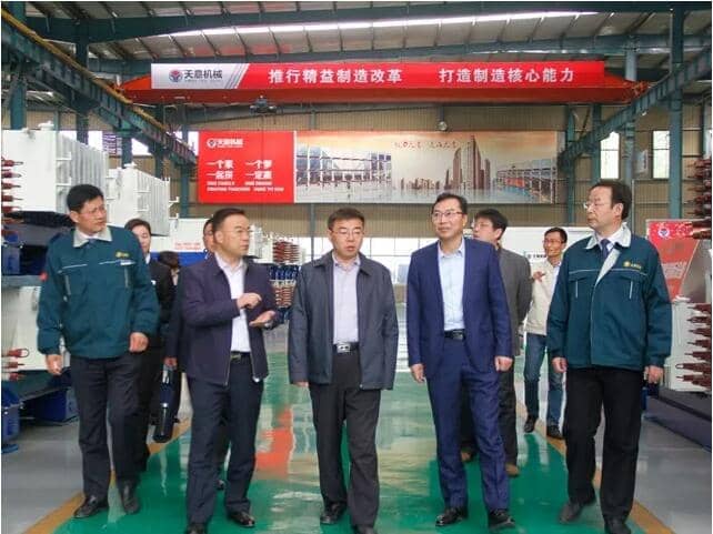 區(qū)委常委、區(qū)紀委書記、區(qū)監(jiān)委主任王慶峰調(diào)研天意機械