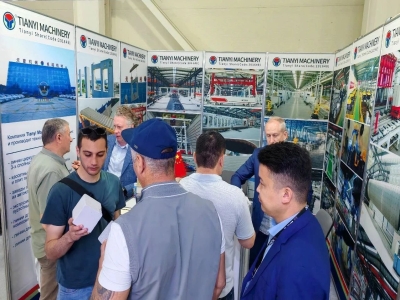天意機械亮相2025第25屆俄羅斯國際工程機械展覽會CTT EXPO 深化歐亞市場合作