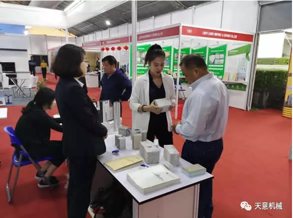 陽(yáng)春三月，天意機(jī)械亮相2019年越南河內(nèi)建材展